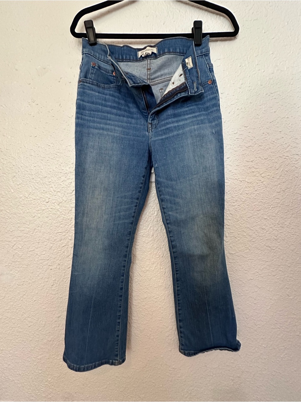 Madewell Medium Blue Straight Leg Jeans